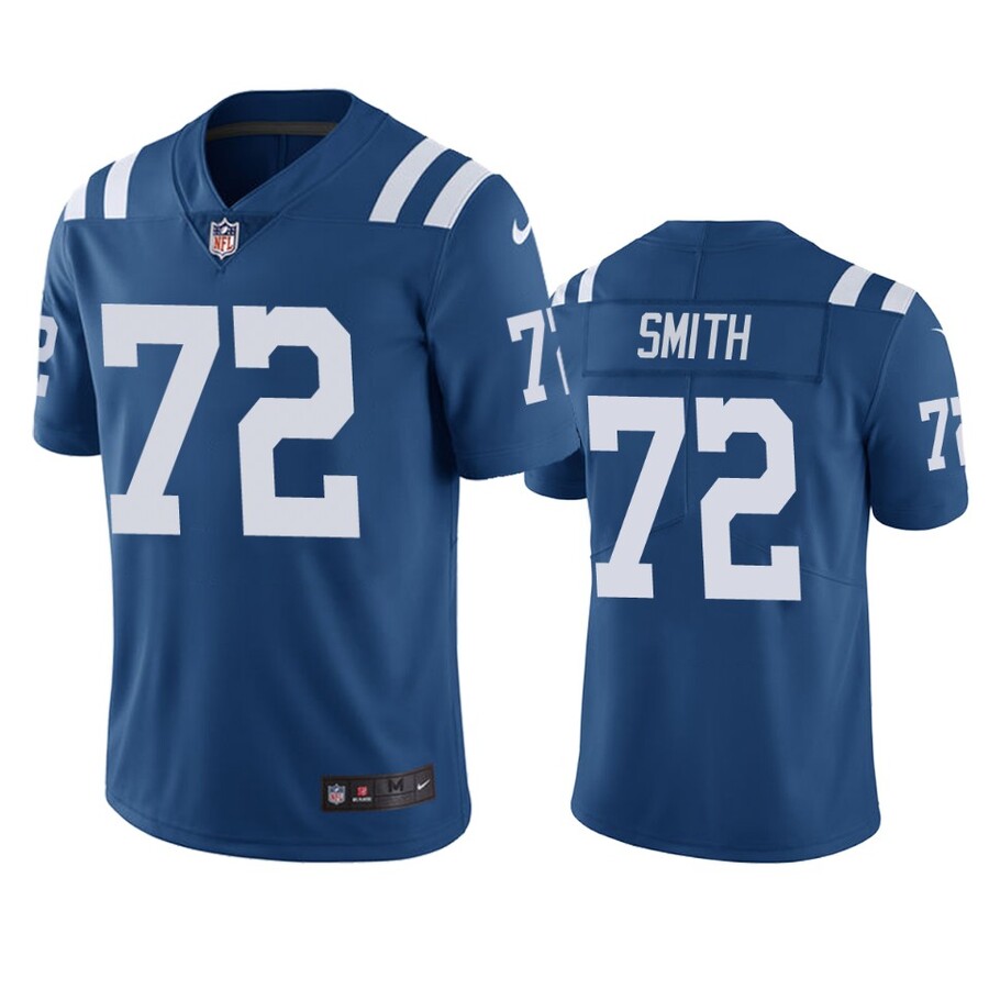 Men's Indianapolis Colts Braden Smith Royal Color Rush Limited Jersey