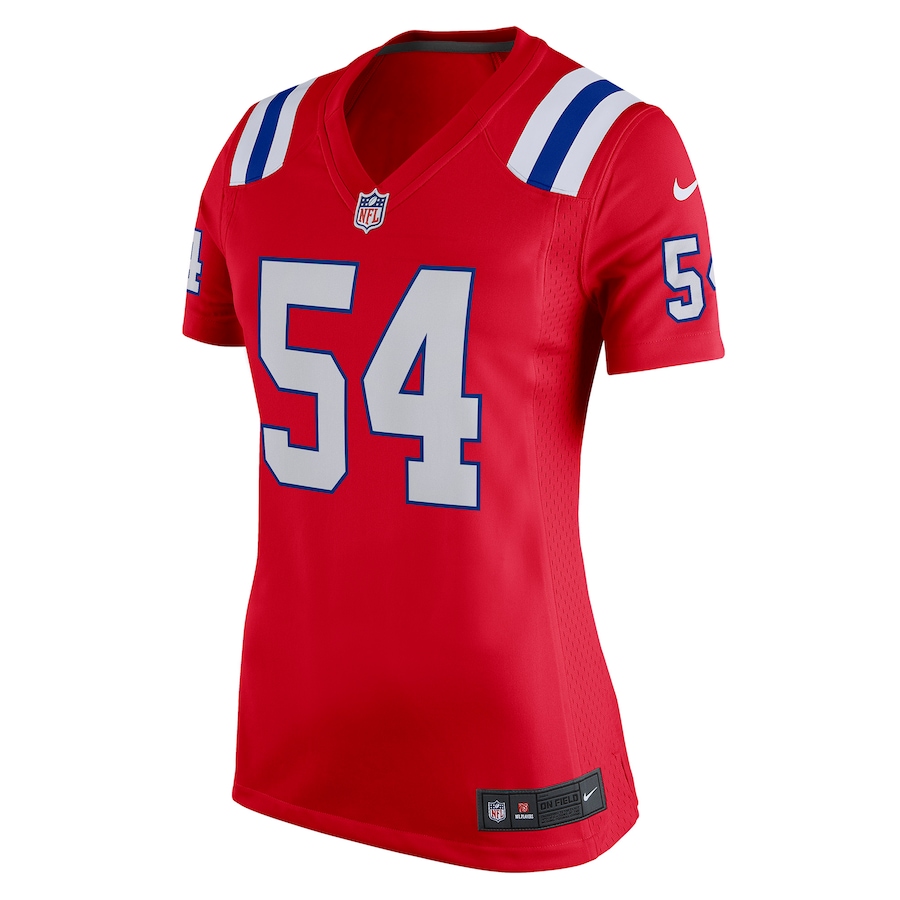 Women’s New England Patriots Tedy Bruschi Nike Red Retired Game Jersey