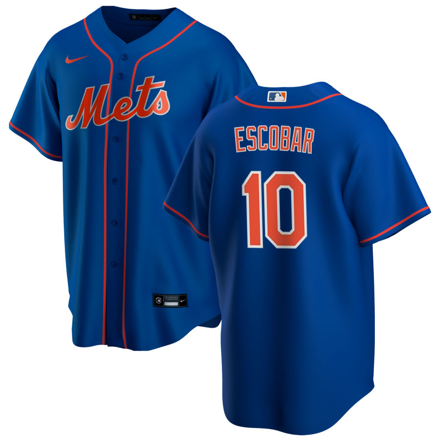 Men's New York Mets Eduardo Escobar Royal Alternate Replica Player Jersey