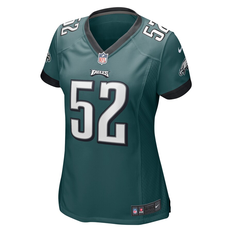 Women’s Philadelphia Eagles Davion Taylor Nike Midnight Green Game Jersey