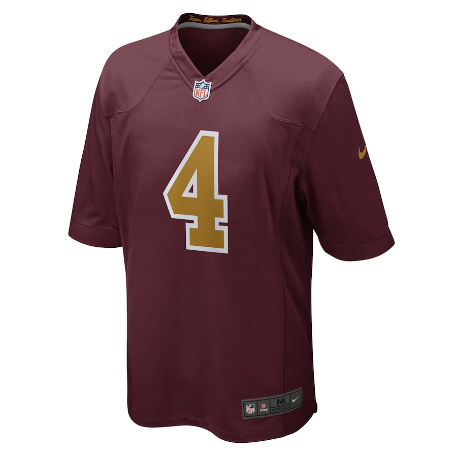 Men’s Washington Football Team Taylor Heinicke Nike Burgundy Alternate Player Game Jersey