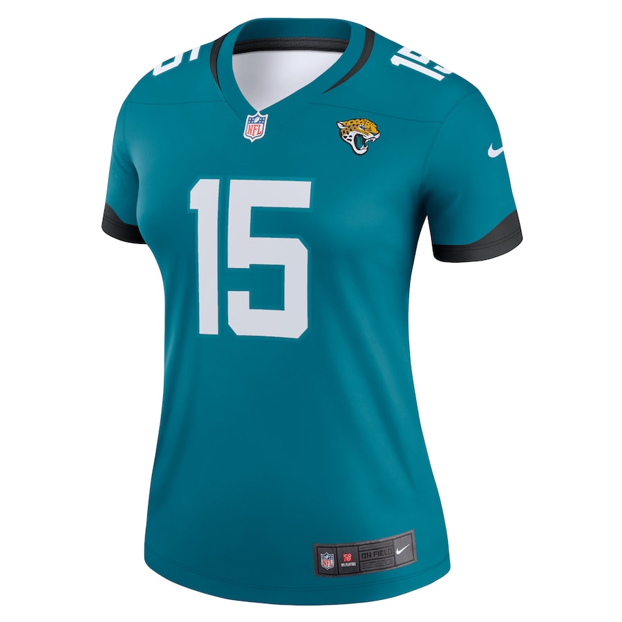 Women’s Jacksonville Jaguars Gardner Minshew II Nike Teal Legend Jersey