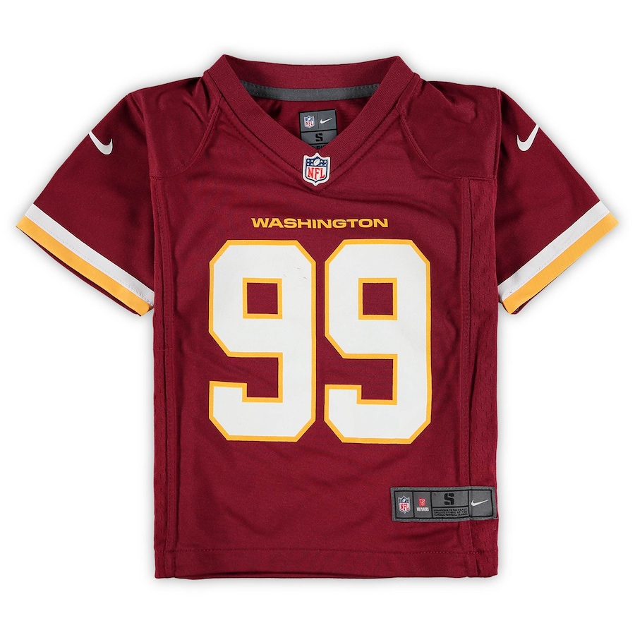 Preschool Washington Football Team Chase Young Nike Burgundy Game Jersey