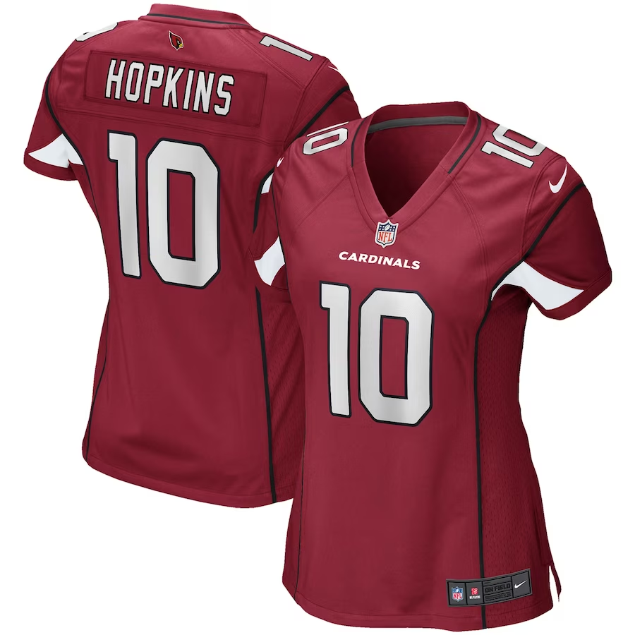Women's Arizona Cardinals DeAndre Hopkins Cardinal Game Player Jersey
