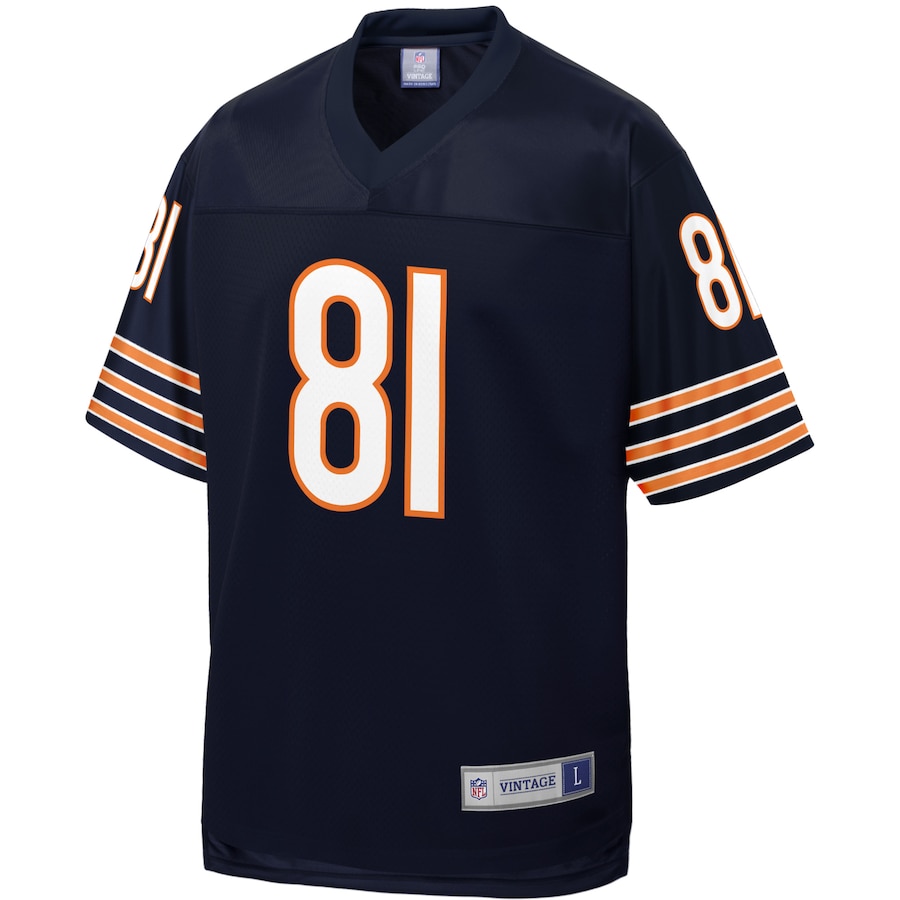 Men’s Chicago Bears Doug Atkins NFL Pro Line Navy Replica Retired Player Jersey