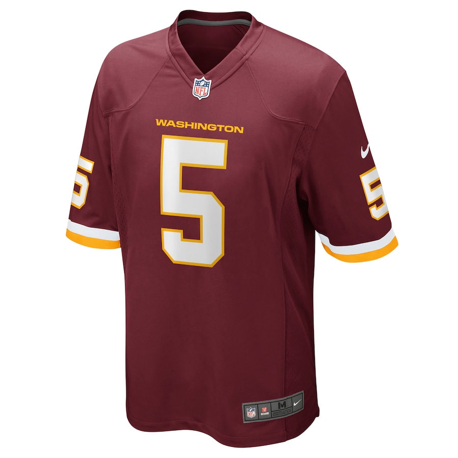 Men’s Nike Tress Way Washington Football Team Burgundy Game Player Jersey