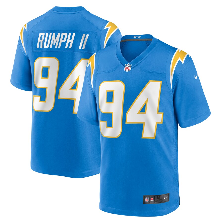 Men’s Los Angeles Chargers Chris Rumph II Nike Powder Blue Game Jersey