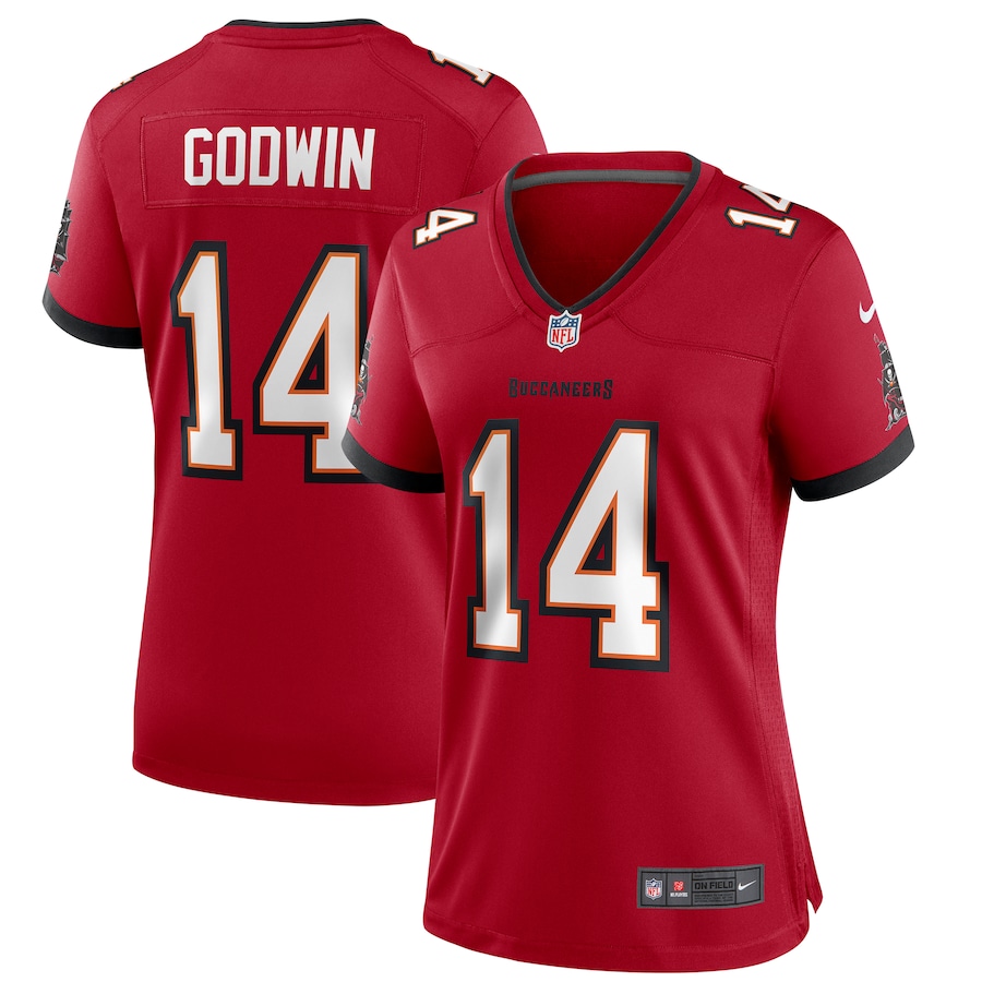 Women’s Tampa Bay Buccaneers Chris Godwin Nike Red Game Player Jersey