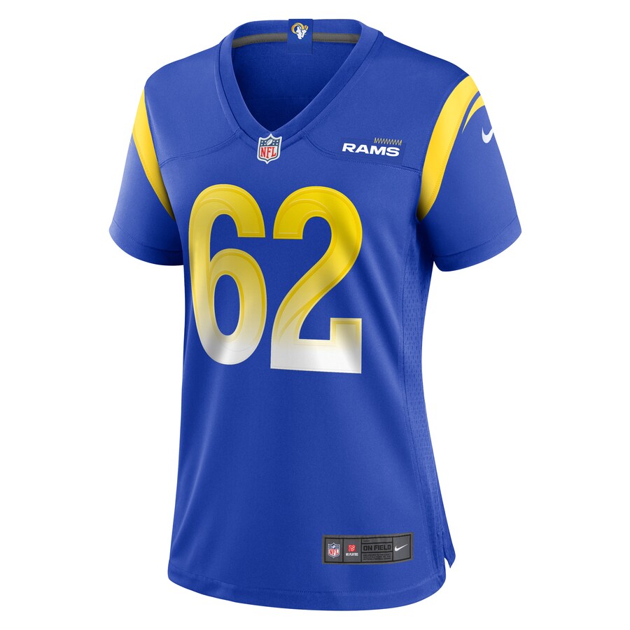 Women’s Los Angeles Rams Jeremiah Kolone Nike Royal Team Game Player Jersey