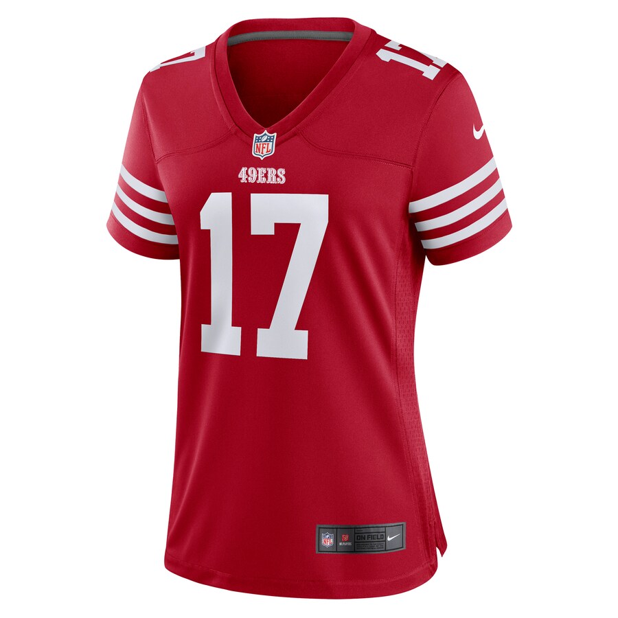 Women’s San Francisco 49ers Malik Turner Nike Scarlet Game Player Jersey