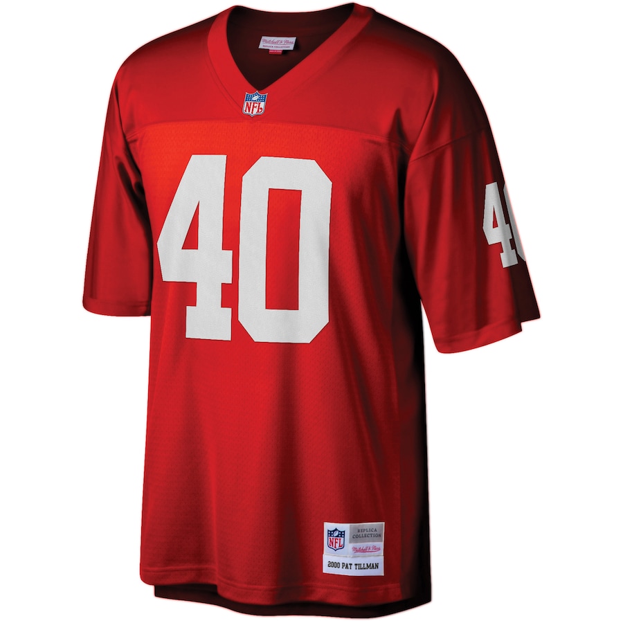 Men’s Arizona Cardinals Pat Tillman Mitchell & Ness Cardinal Legacy Replica Jersey