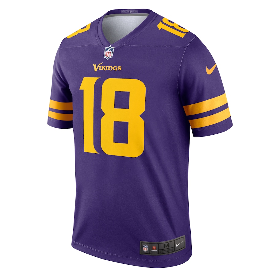 Men's Minnesota Vikings Justin Jefferson Nike Purple Alternate Legend Jersey