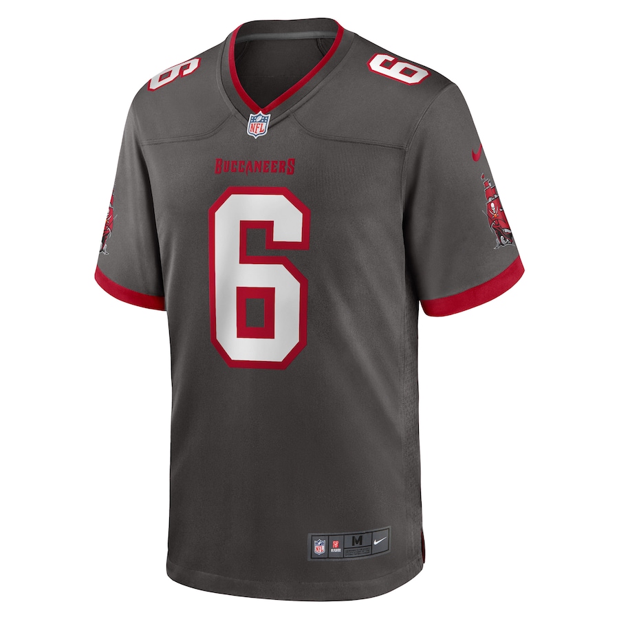 Men’s Tampa Bay Buccaneers Julio Jones Nike Pewter Player Game Jersey