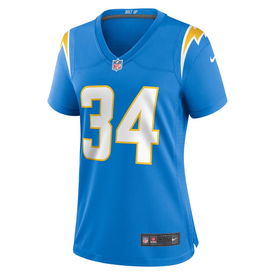 Women’s Los Angeles Chargers Larry Rountree III Nike Powder Blue Player Game Jersey