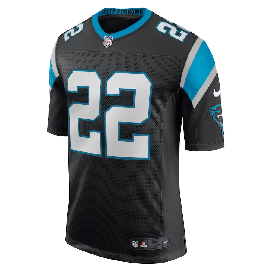 Men’s Carolina Panthers Christian McCaffrey Nike Black Classic Limited Jersey