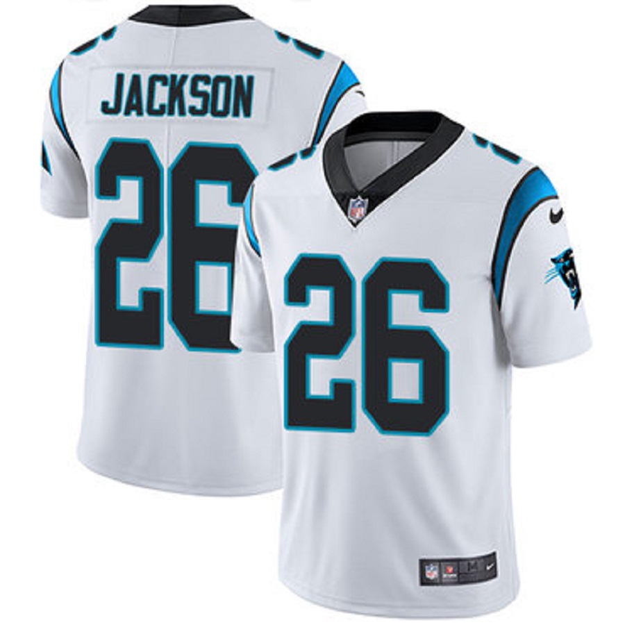 Men's Carolina Panthers Donte Jackson White Vapor Untouchable Limited Jersey