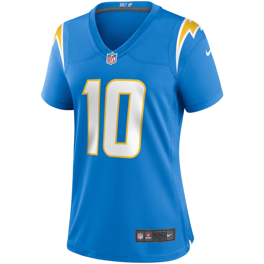 Women’s Los Angeles Chargers Justin Herbert Nike Powder Blue Game Jersey