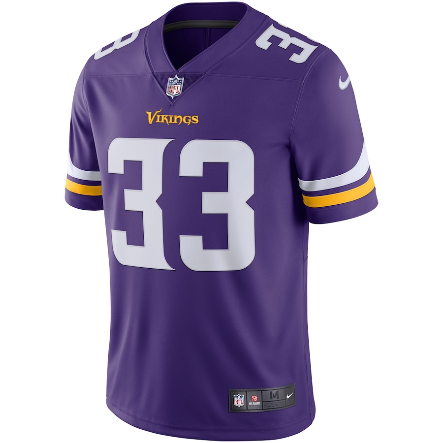 Men’s Minnesota Vikings Dalvin Cook Nike Purple Vapor Untouchable Limited Jersey