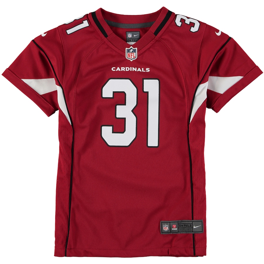 Girls Youth Arizona Cardinals David Johnson Nike Cardinal Game Jersey