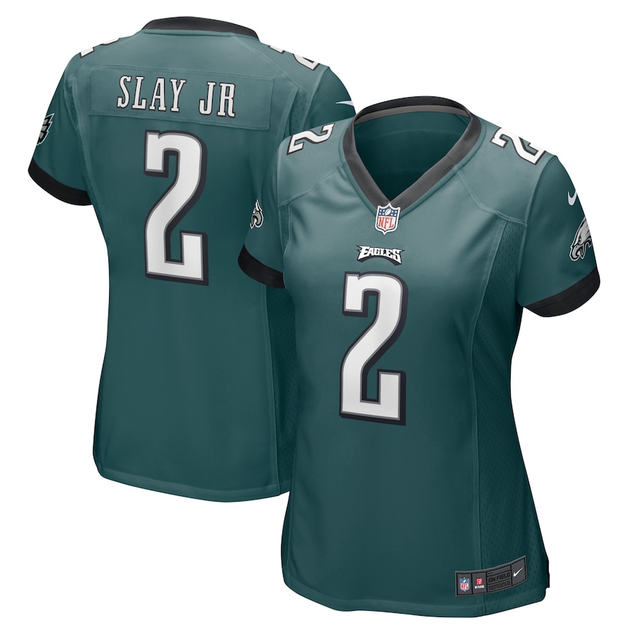 Women’s Philadelphia Eagles Darius Slay Jr. Nike Midnight Green Game Jersey