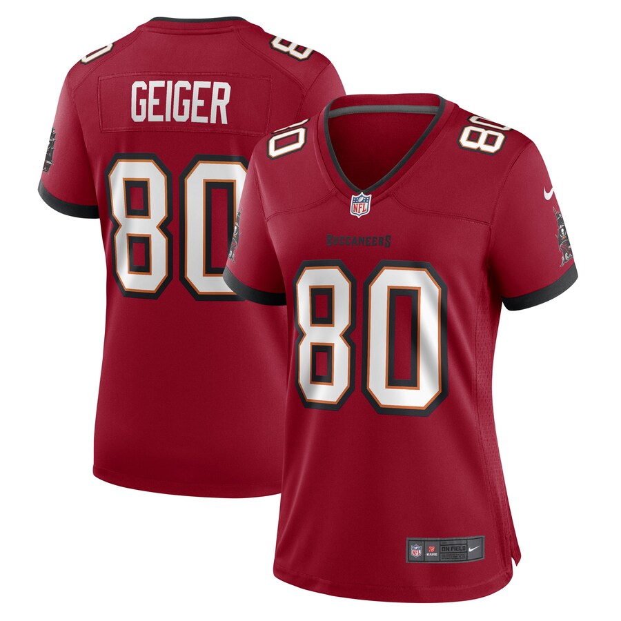Women’s Tampa Bay Buccaneers Kaylon Geiger Nike Red Game Player Jersey