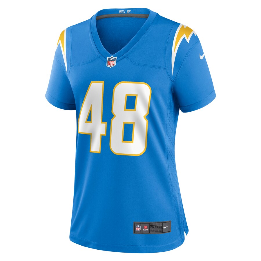 Women’s Los Angeles Chargers Stone Smartt Nike Powder Blue Game Player Jersey
