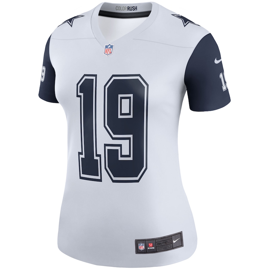 Women’s Dallas Cowboys Amari Cooper Nike White Color Rush Legend Player Jersey
