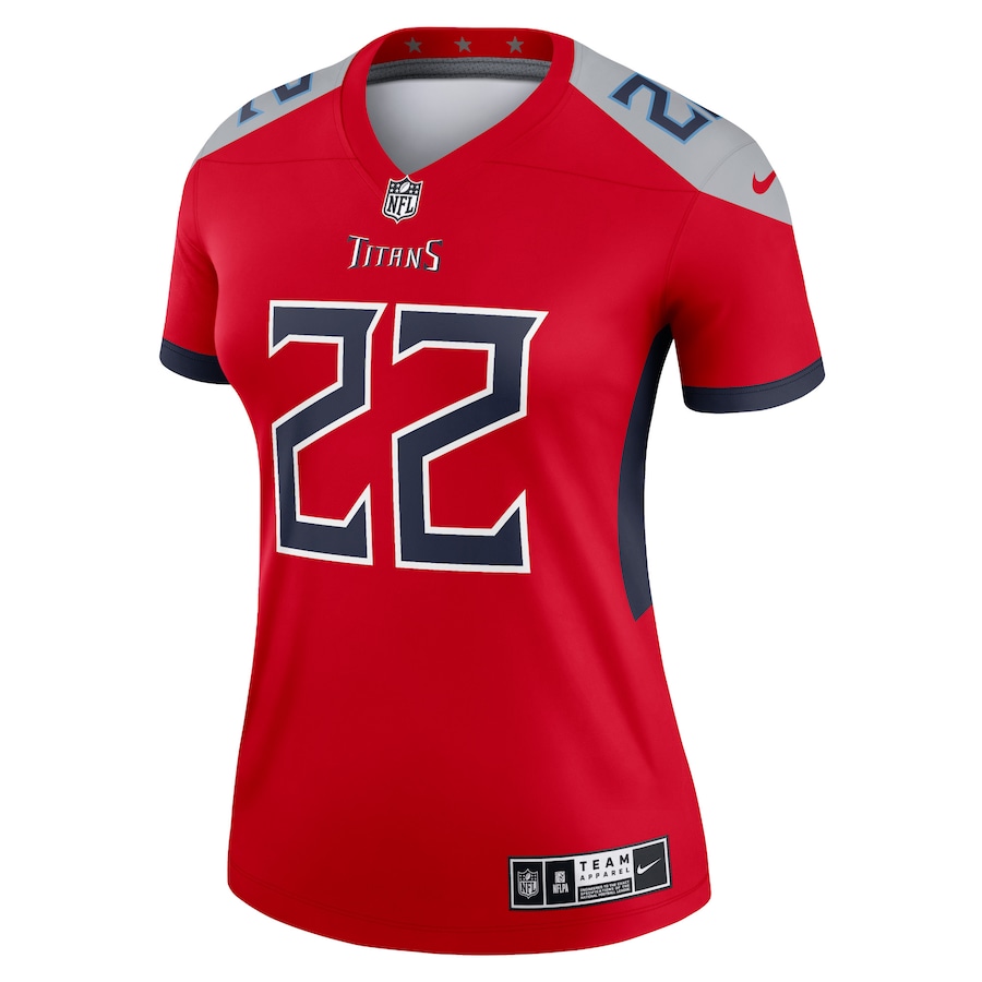 Women’s Tennessee Titans Derrick Henry Nike Red Inverted Legend Jersey
