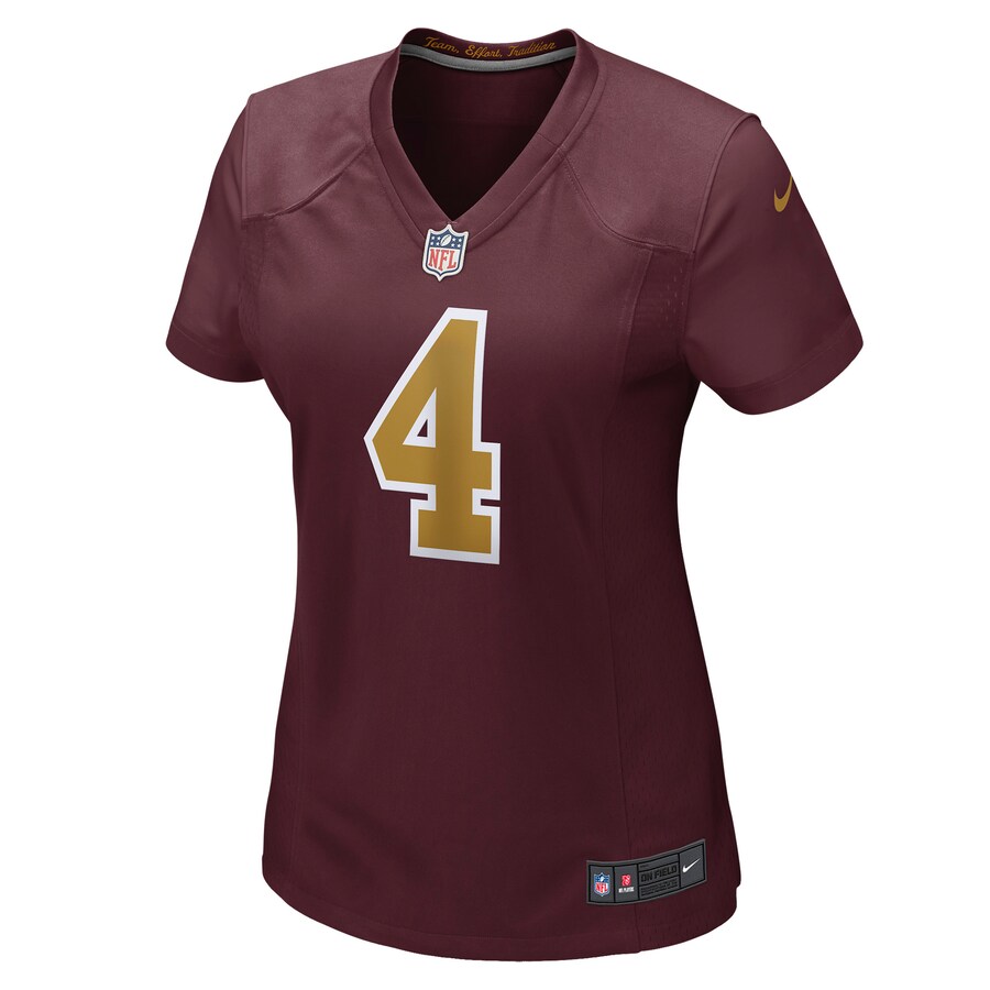 Women’s Washington Football Team Taylor Heinicke Nike Burgundy Alternate Player Game Jersey