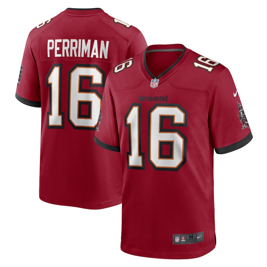 Men’s Tampa Bay Buccaneers Breshad Perriman Nike Red Game Player Jersey