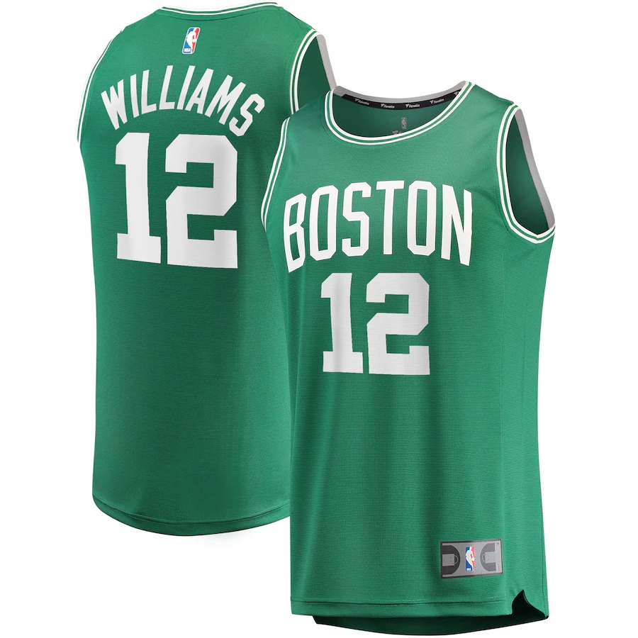 Men's Boston Celtics Grant Williams Fanatics Branded Kelly Green Fast Break Replica Player Jersey - Icon Edition