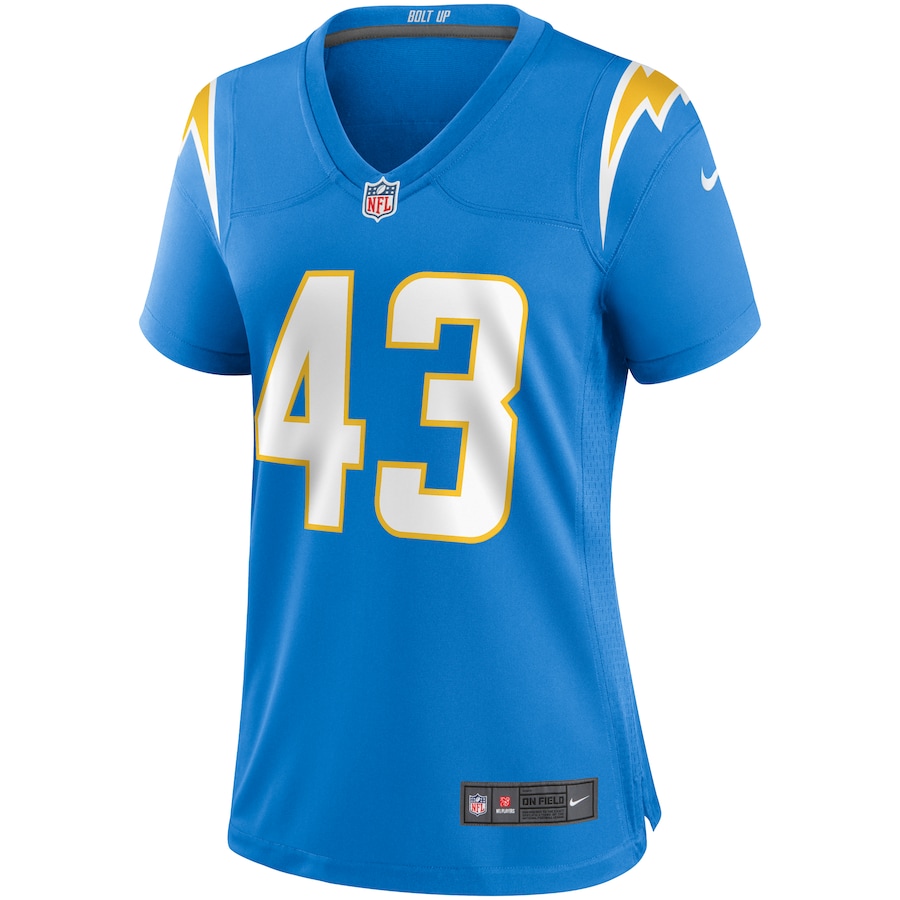 Women’s Los Angeles Chargers Michael Davis Nike Powder Blue Game Jersey