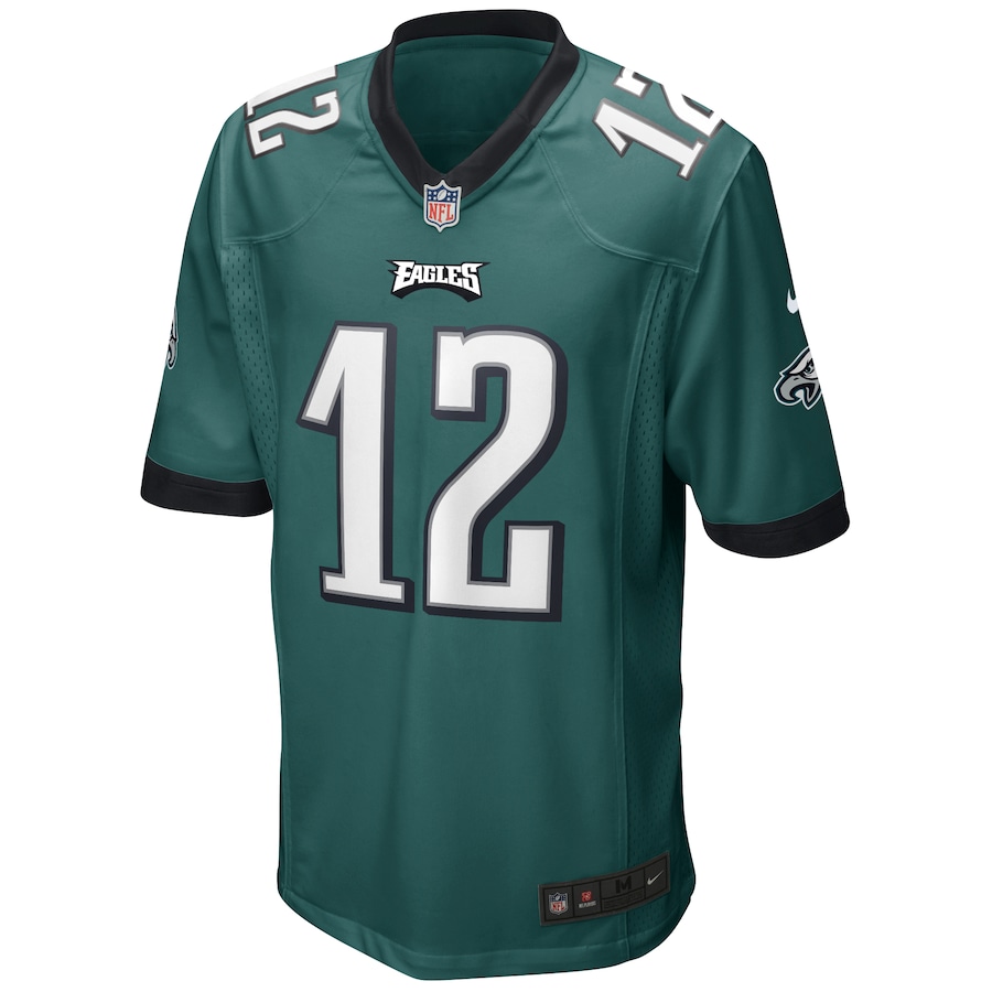 Men’s Philadelphia Eagles Randall Cunningham Nike Midnight Green Game Retired Player Jersey