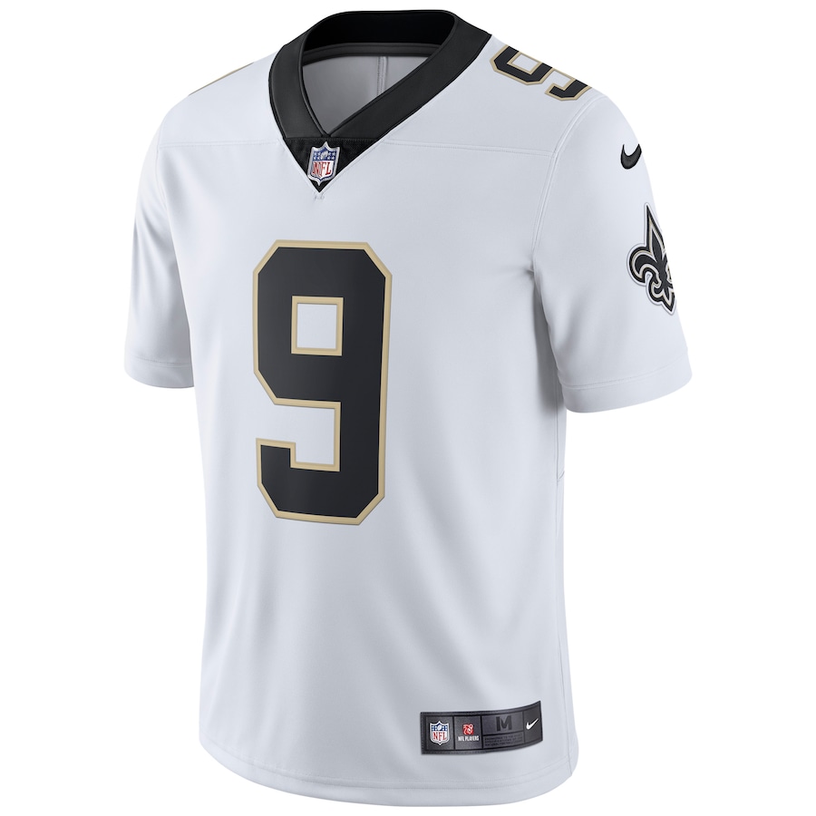 Men’s New Orleans Saints Drew Brees Nike White Vapor Untouchable Limited Player Jersey