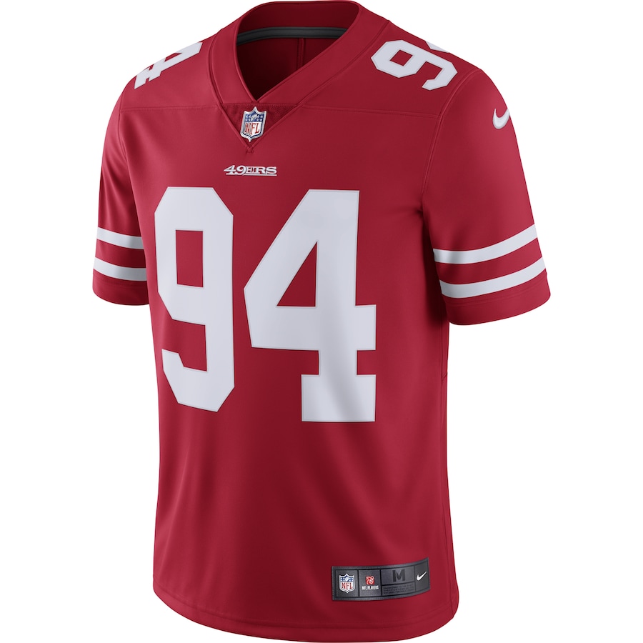 Men’s San Francisco 49ers Solomon Thomas Nike Scarlet Vapor Untouchable Limited Jersey