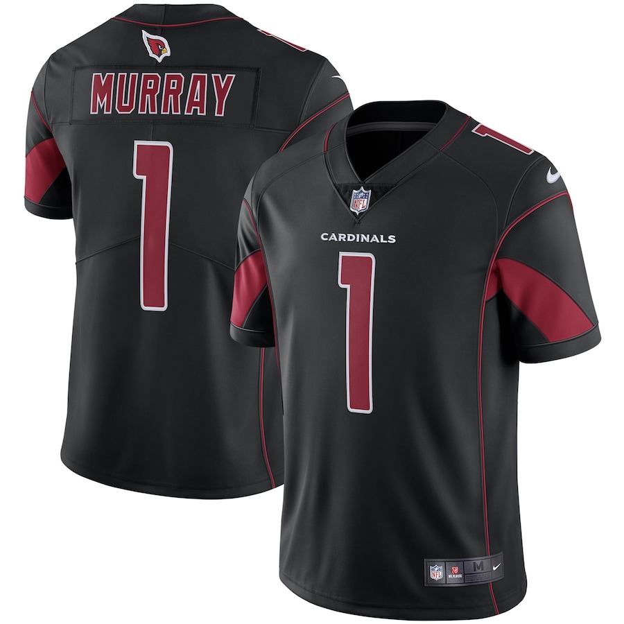 Men’s Arizona Cardinals Kyler Murray Nike Black Color Rush Vapor Limited Jersey