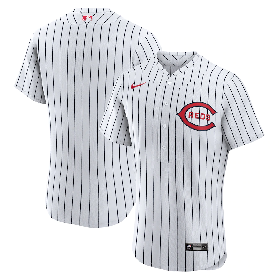 Men's Cincinnati Reds White 2022 MLB at Field of Dreams Game Authentic Team Jersey