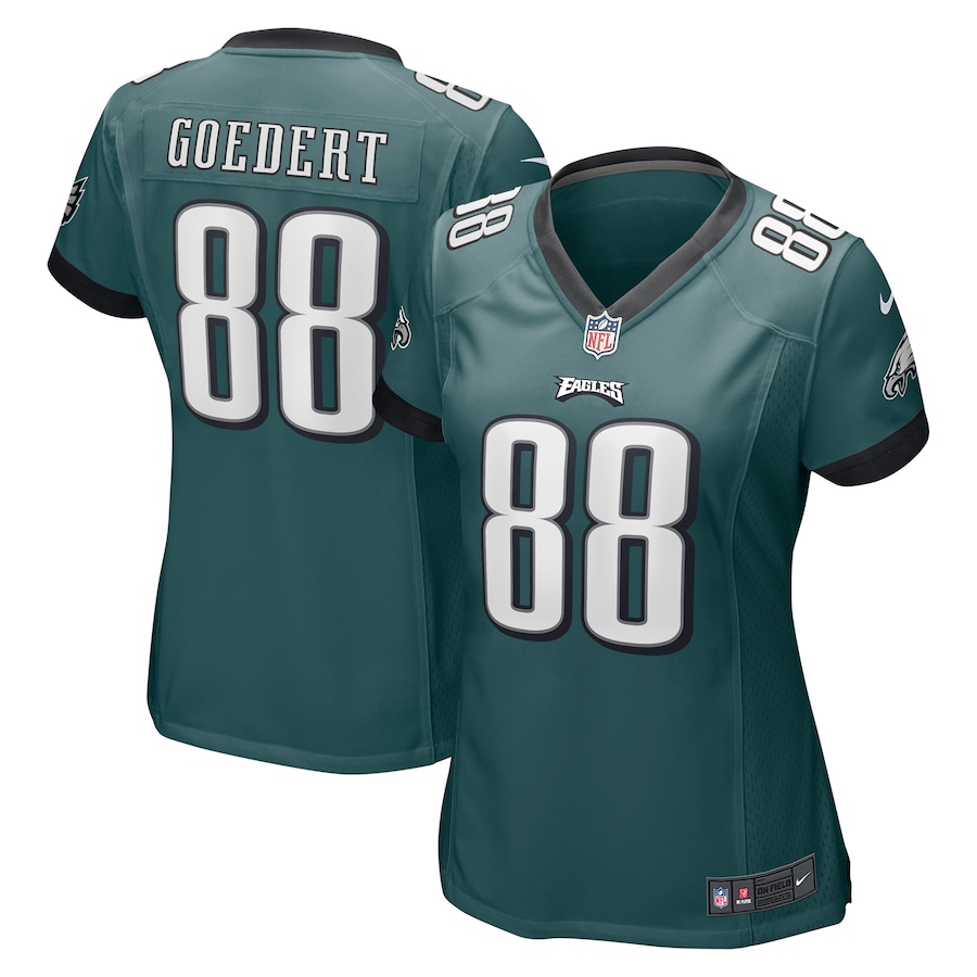 Women’s Philadelphia Eagles Dallas Goedert Nike Midnight Green Game Jersey