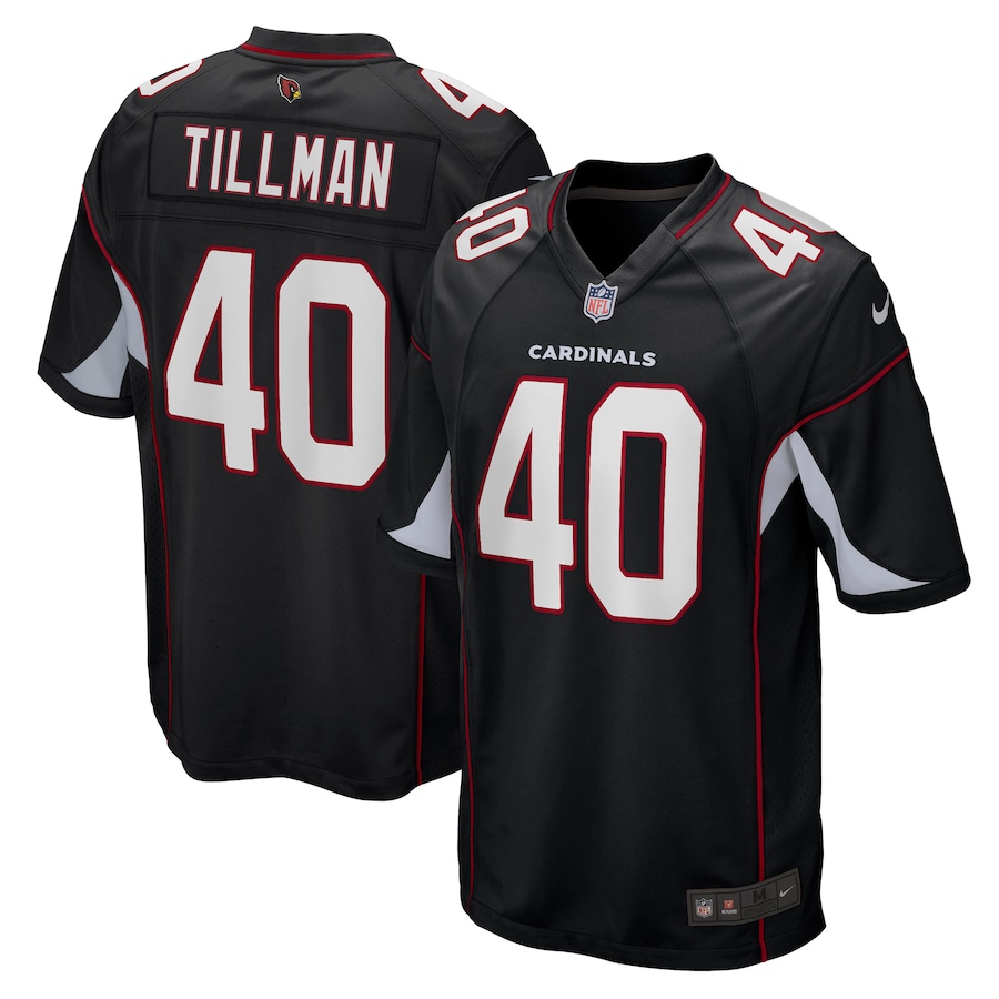 Men’s Arizona Cardinals Pat Tillman Nike Black Retired Player Alternate Game Jersey