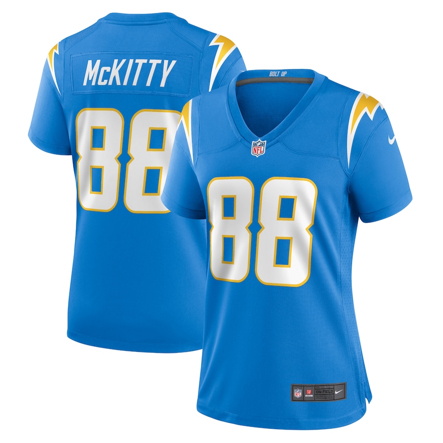Women’s Los Angeles Chargers Tre McKitty Nike Powder Blue Nike Game Jersey