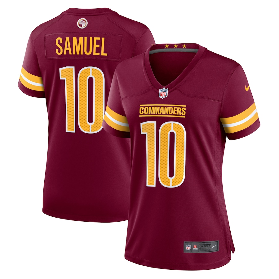 Women’s Washington Commanders Curtis Samuel Nike Burgundy Game Jersey