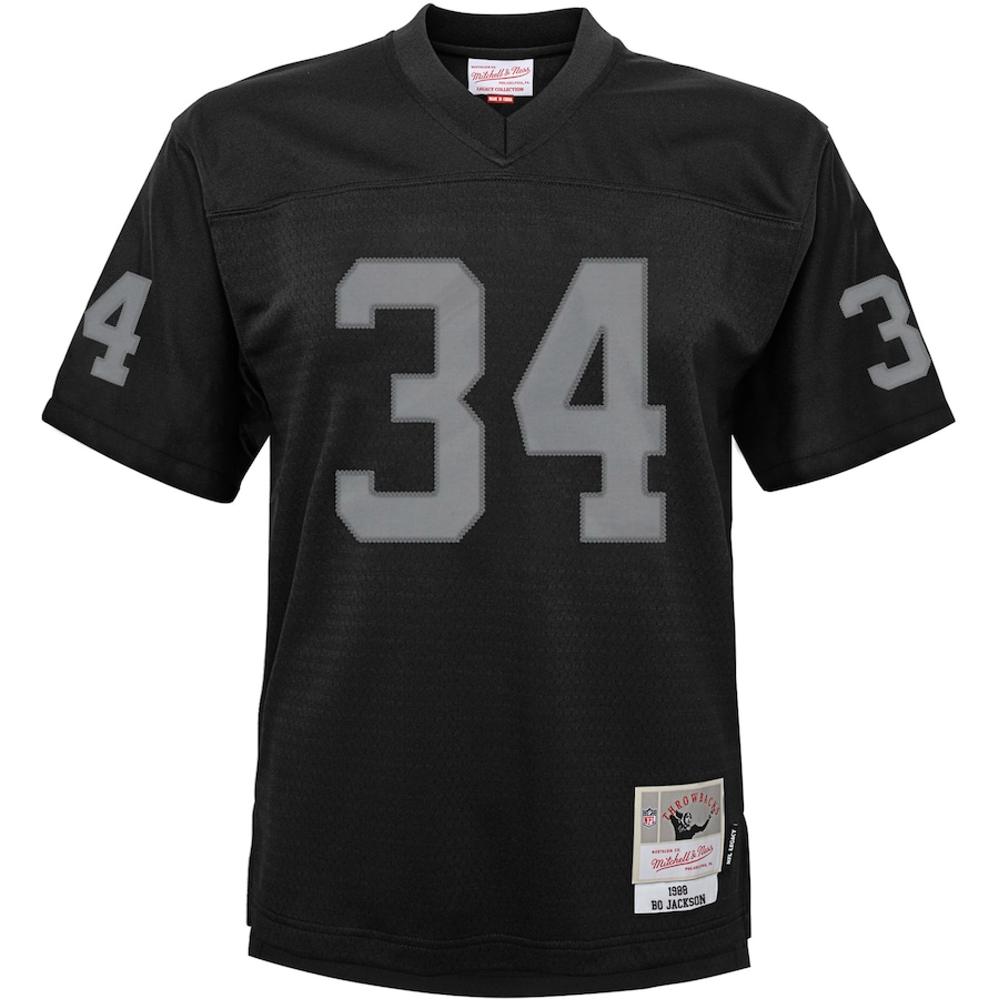 Toddler Las Vegas Raiders Bo Jackson Mitchell & Ness Black 1988 Retired Legacy Jersey