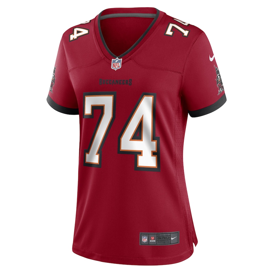 Women’s Tampa Bay Buccaneers Fred Johnson Nike Red Game Player Jersey