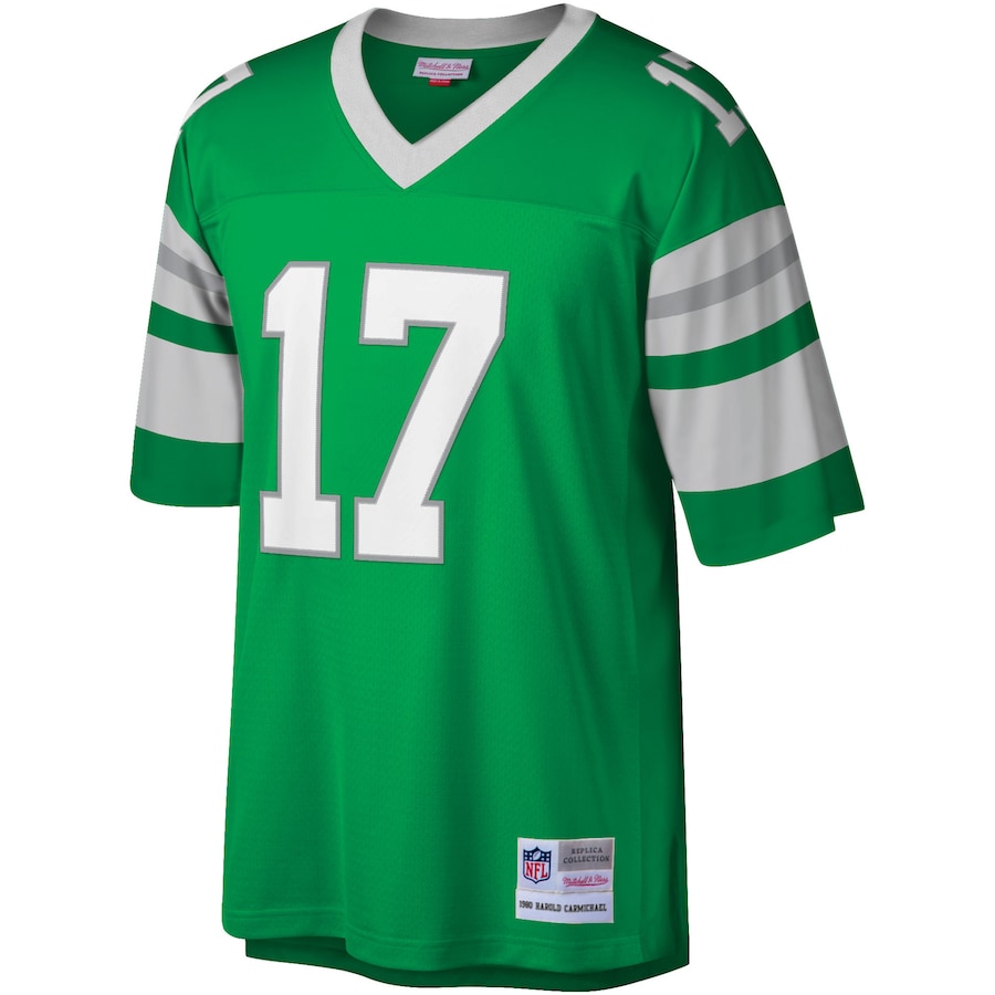 Men’s Philadelphia Eagles Harold Carmichael Mitchell & Ness Kelly Green Legacy Replica Jersey