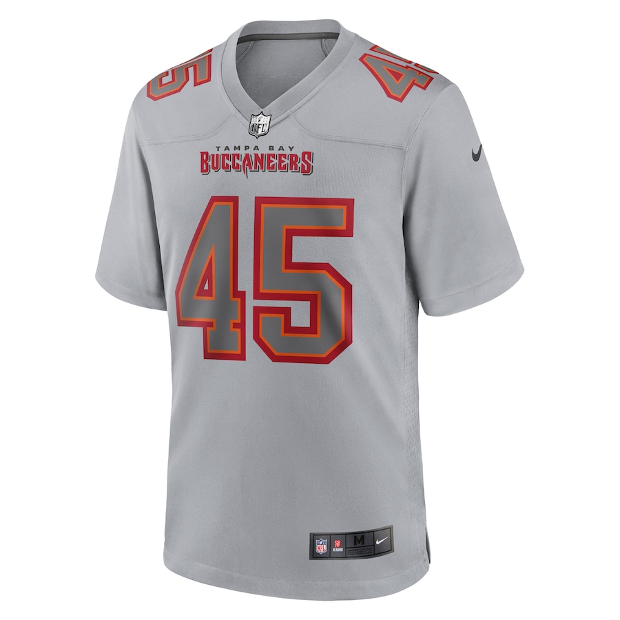 Men’s Tampa Bay Buccaneers Devin White Nike Gray Atmosphere Fashion Game Jersey