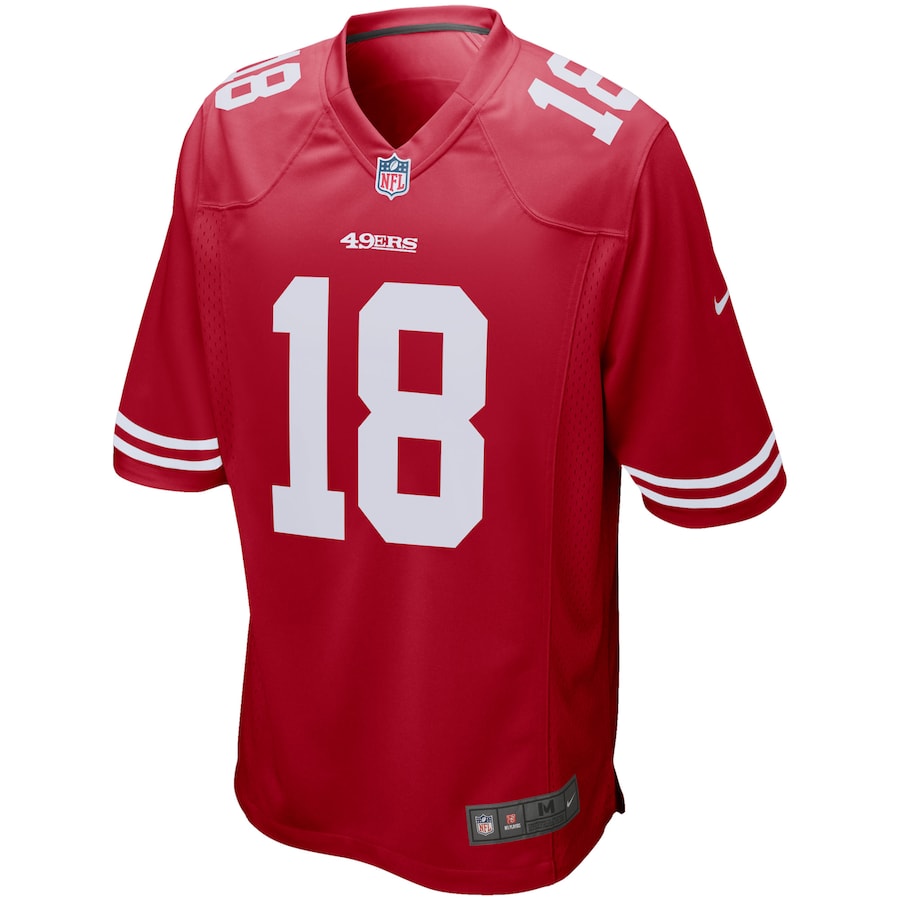 Men’s San Francisco 49ers Dante Pettis Nike Scarlet Player Game Jersey