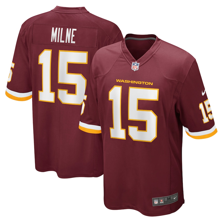 Men’s Washington Football Team Dax Milne Nike Burgundy Player Game Jersey