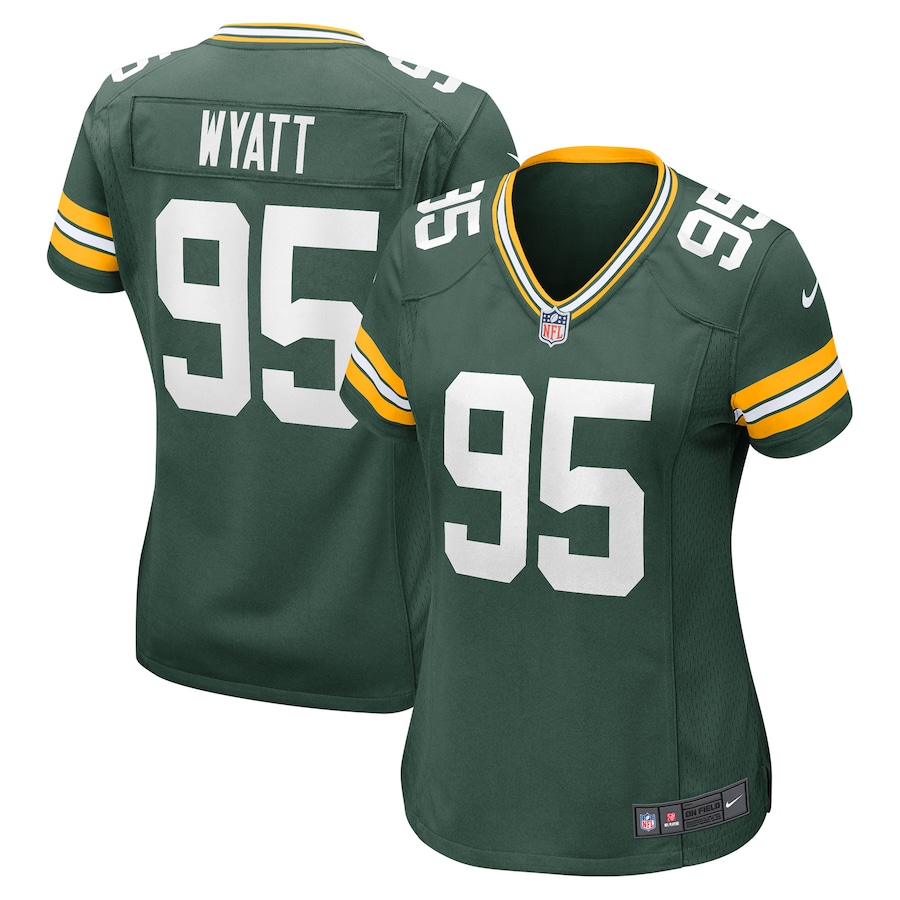 Women’s Green Bay Packers Devonte Wyatt Nike Green Player Game Jersey