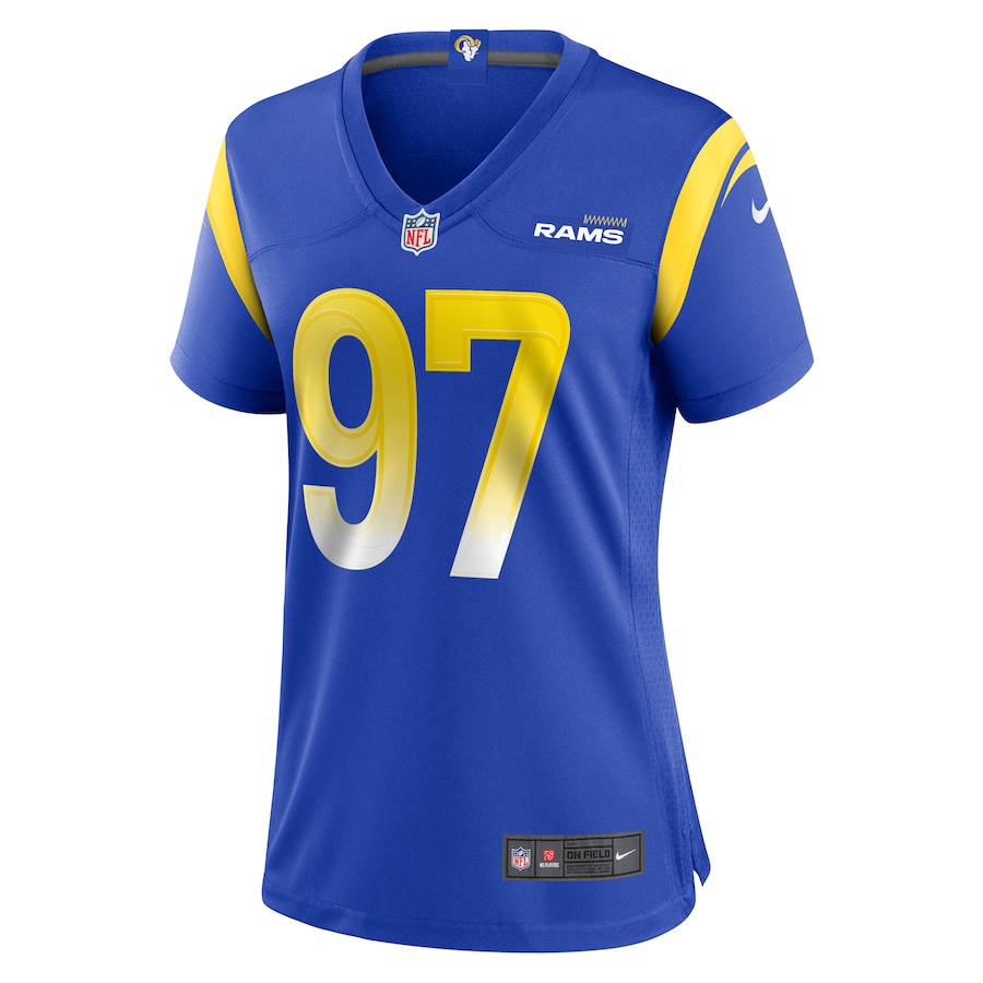 Women’s Los Angeles Rams Michael Hoecht Nike Royal Game Player Jersey