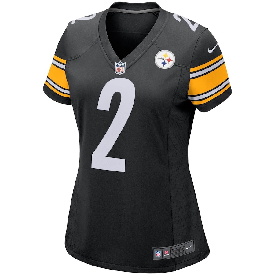 Women’s Pittsburgh Steelers Mason Rudolph Nike Black Game Player Jersey